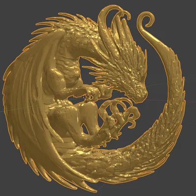 Mô hình Rồng Đang Bay (Dragon In Flight)