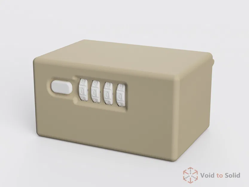 Hộp Đựng Khóa Mã Số Tùy Chỉnh | Phong Cách Tối Giản | Size S - Image 2