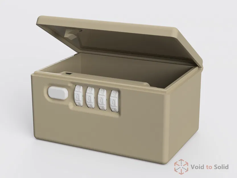 Hộp Đựng Khóa Mã Số Tùy Chỉnh | Phong Cách Tối Giản | Size S - Image 3