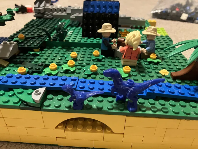 Mô hình khủng long con tương thích gạch Lego cực chắc chắn - Image 1