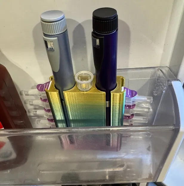 Giá đỡ bút tiêm peptide và kim tiêm - Image 1