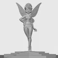 Mô hình Tinker Bell in 3D trên đế ngôi sao dễ thương - Thumbnail 3