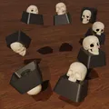 Keycap hình đầu lâu (Skull Keycaps) cho bàn phím cơ - Thumbnail 3