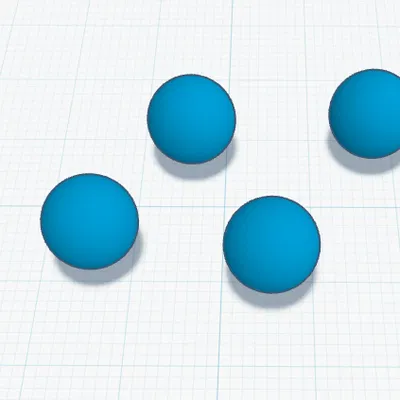 Mô hình quả bóng nảy 3D đơn giản - Tự in tại nhà cực vui