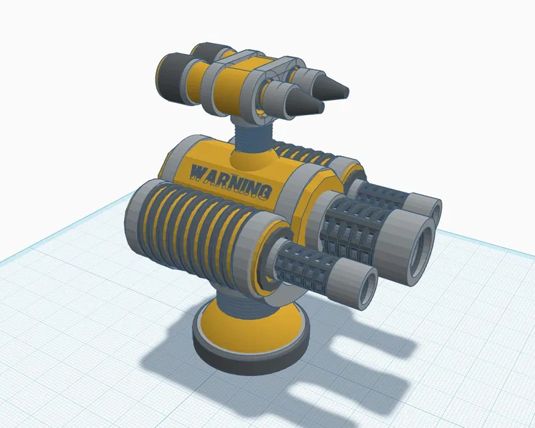 Mô hình súng 3 nòng và tên lửa phong cách TF2 in 3D ấn tượng - Image 1