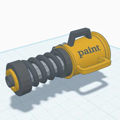 Mô hình súng phun sơn mini phong cách TF2 ấn tượng