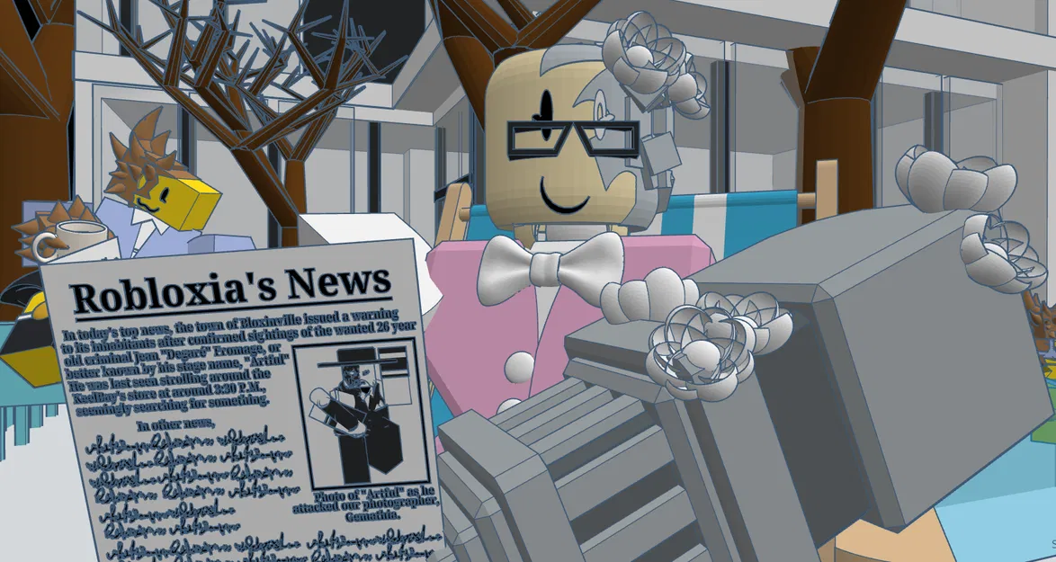 Mô hình nhân vật Roblox Articulated Gemathia - Daughters of the ARG - Image 1