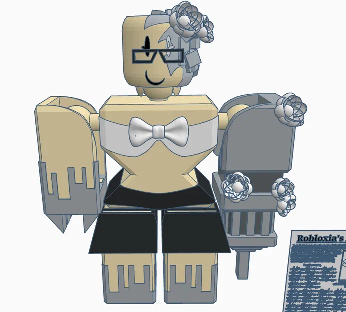 Mô hình nhân vật Roblox Articulated Gemathia - Daughters of the ARG - Image 5