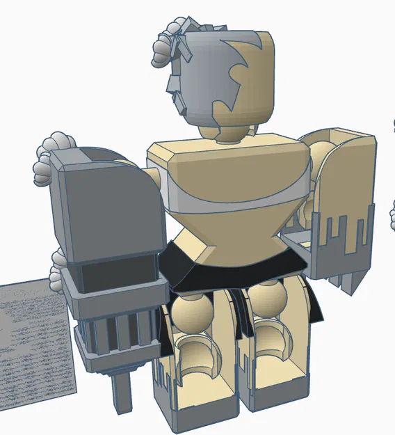 Mô hình nhân vật Roblox Articulated Gemathia - Daughters of the ARG - Image 6