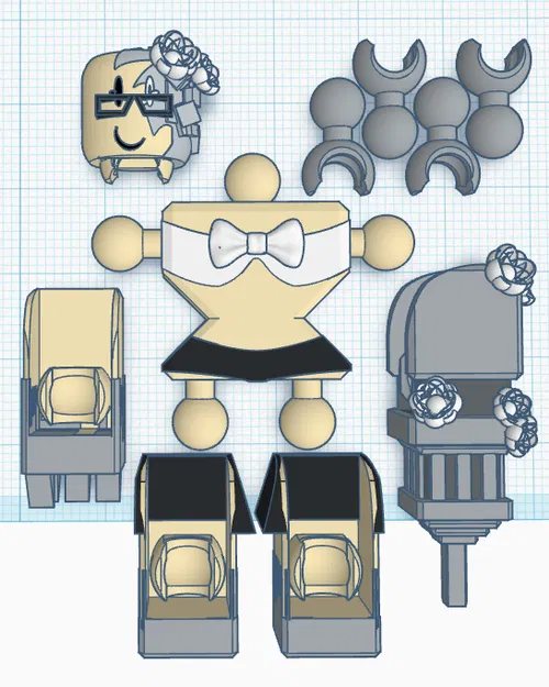 Mô hình nhân vật Roblox Articulated Gemathia - Daughters of the ARG - Image 8