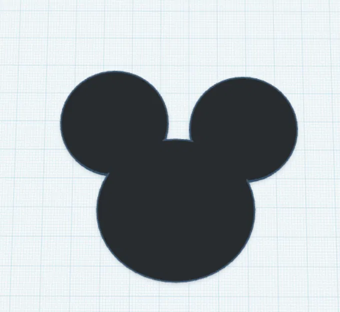 Mô hình trang trí treo tường Mickey Mouse - Món quà dễ thương - Image 1