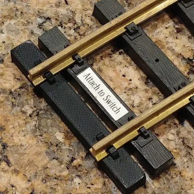 Thanh tà vẹt thay thế 45mm cho đường ray xe lửa mô hình G Gauge