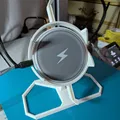 Giá đỡ điện thoại xoay tích hợp sạc không dây in 3D tiện lợi - Thumbnail 2