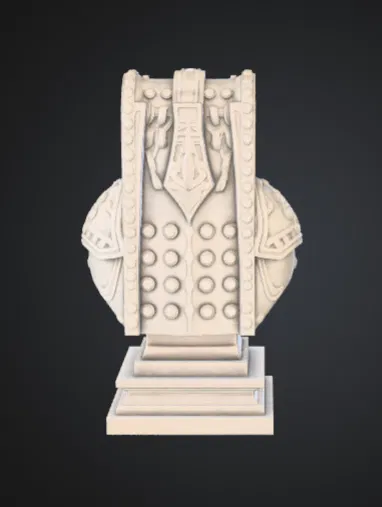 Tượng Bán Thân Chiến Binh Bắc Âu – Mô Hình Trang Trí Hộ Vệ Viking - Image 3