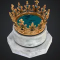 Royal Crown Display – Mô hình Vương miện thời trung cổ tinh xảo - Thumbnail 2