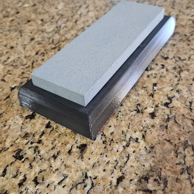 Khay Đỡ Đá Mài Dao 50x150mm - Phụ Kiện Bếp 3D Tiện Dụng