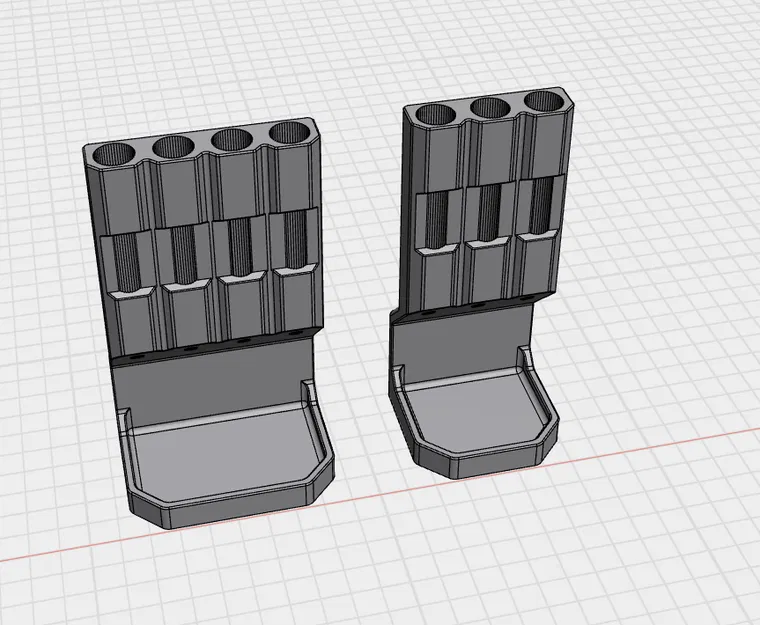 Ống cắm bút để bàn thông minh chống chạm đầu (Phiên bản 3 & 4 ngăn) - Image 4