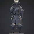 Tượng Võ Sĩ Samurai – Bộ Giáp Nhật Bản Truyền Thống - Thumbnail 1