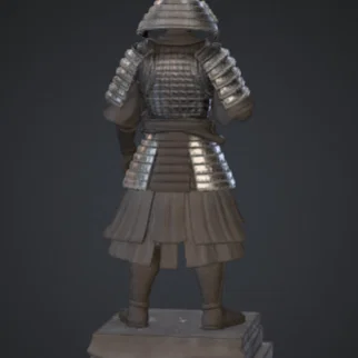 Tượng Võ Sĩ Samurai – Bộ Giáp Nhật Bản Truyền Thống