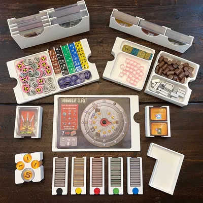 Bộ khay đựng (Insert/Organizer) cho Manhattan Project: Energy Empire và Cold War