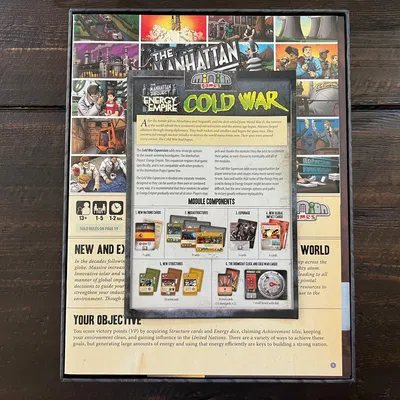 Bộ khay đựng (Insert/Organizer) cho Manhattan Project: Energy Empire và Cold War