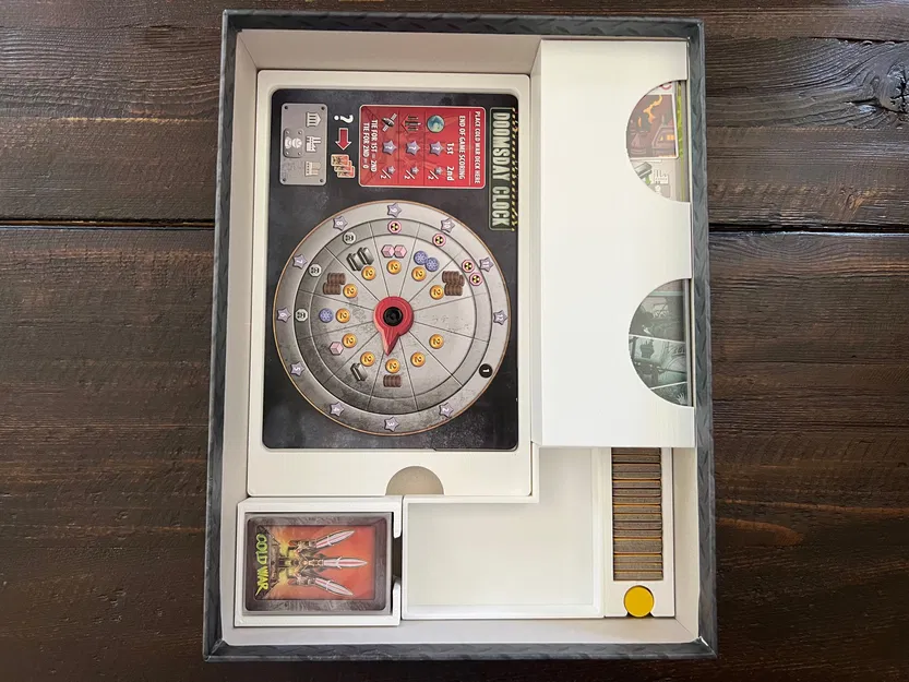 Bộ khay đựng (Insert/Organizer) cho Manhattan Project: Energy Empire và Cold War - Image 7