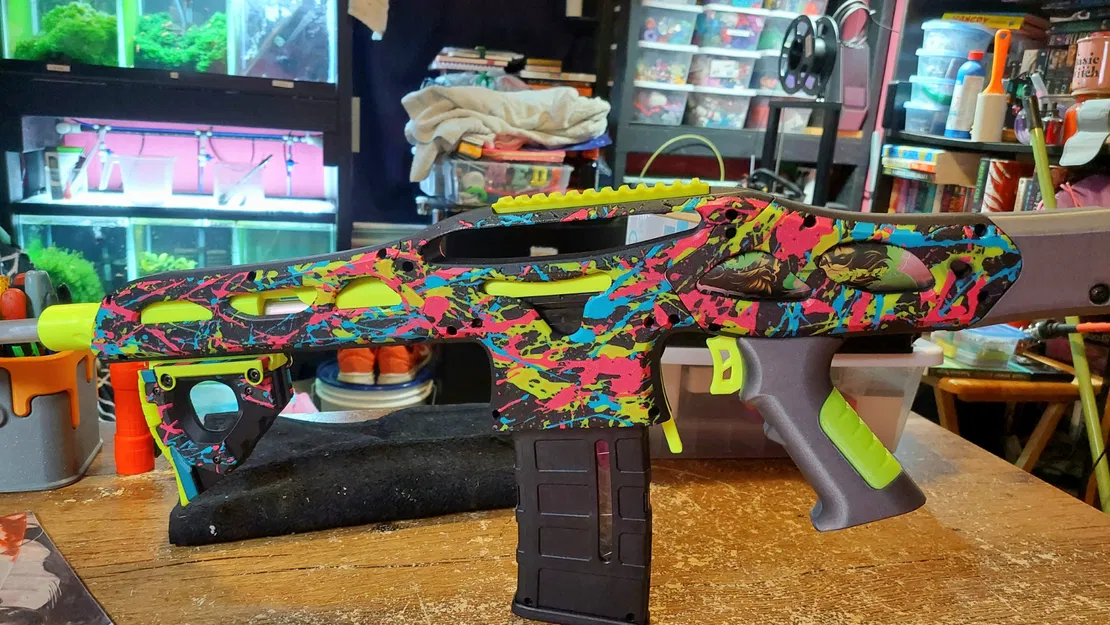 Mẫu in 3D Paint Splatter (Vệt sơn trang trí) - Image 2