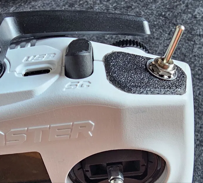 Nắp che công tắc tùy biến cho Radiomaster Pocket (Mod Zorro) - Image 1