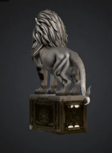 Tượng Sư Tử Hộ Vệ Hoàng Gia - Heraldic Lion - Image 2