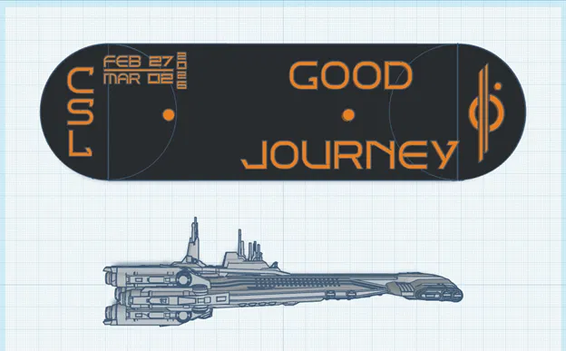 Nam châm kỷ niệm Good Journey Cruise 2026 - Image 1