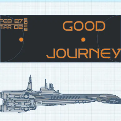 Nam châm kỷ niệm Good Journey Cruise 2026