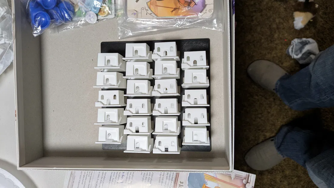 Khay sắp xếp game Santorini (kèm bản mở rộng Golden Fleece) - Image 1