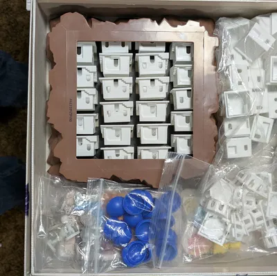 Khay sắp xếp game Santorini (kèm bản mở rộng Golden Fleece)