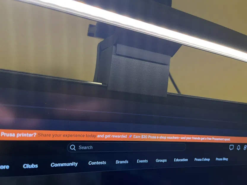 Ngàm gắn Webcam/Lightbar cho màn hình Ultrawide LG34GK950G - Image 2