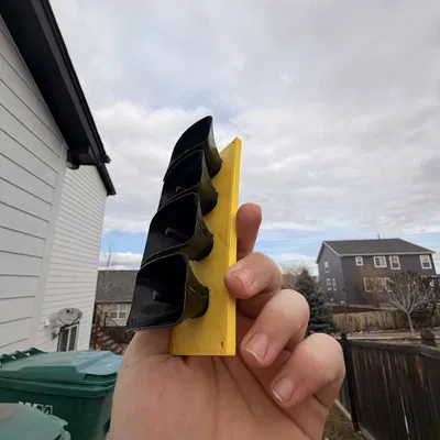 Mini Whelen WS2000R - Mô hình còi hú 3D có thể hoạt động