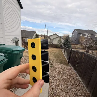 Mini Whelen WS2000R - Mô hình còi hú 3D có thể hoạt động