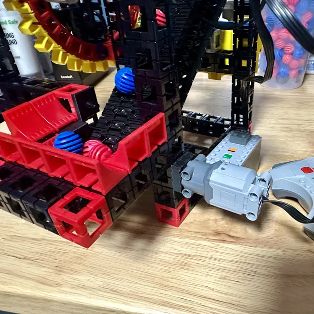 Đế gắn động cơ và bánh răng tương thích LEGO cho Rokenbok - Image 1