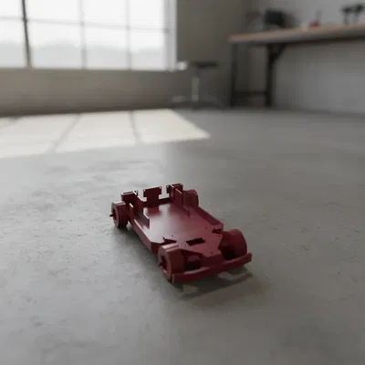 Khung xe RC 3D cho động cơ TT Motor (Phiên bản cơ bản)