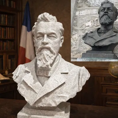 Célestin-Xavier Vaussenat – Bức tượng bán thân