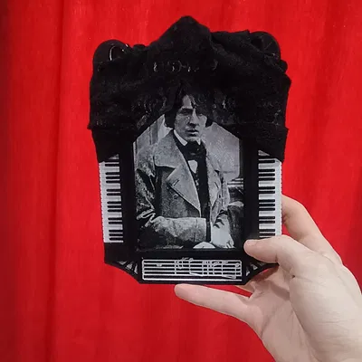 Khung ảnh piano Chopin - Không cần MMU