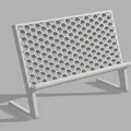 Giá đỡ điện thoại để bàn thiết kế tổ ong đơn giản in 3D - Thumbnail 1