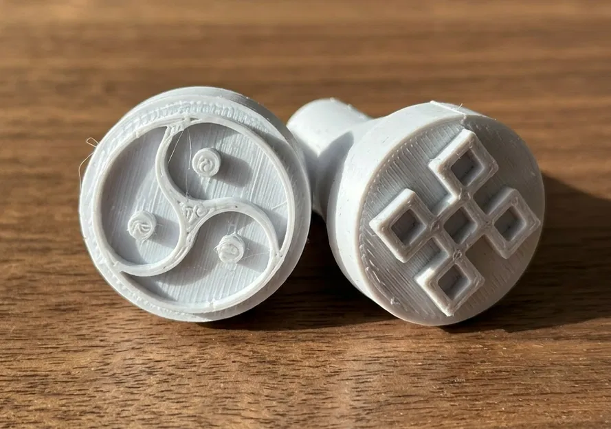 Bộ con dấu Sakha in 3D với biểu tượng văn hóa Үс кут và Биэс харах - Image 1