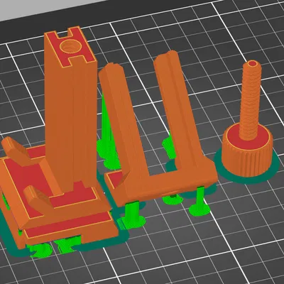 Ngàm gắn điện thoại tự in cho chân máy Manfrotto 200PL