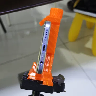 Ngàm gắn điện thoại tự in cho chân máy Manfrotto 200PL