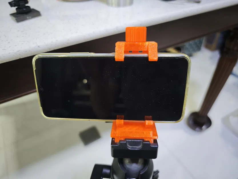 Ngàm gắn điện thoại tự in cho chân máy Manfrotto 200PL - Image 4