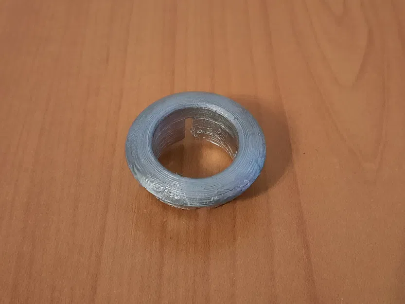 Vòng đệm trang trí lỗ thoát tràn bồn rửa mặt 22mm (In 3D) - Image 2