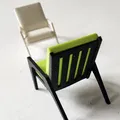 Mô hình ghế bành tối giản Glennys Chair (tỉ lệ 1:10) cực đẹp - Thumbnail 4