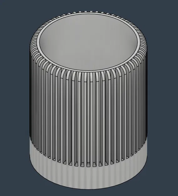 Ống đựng bút và cọ trang điểm hình trụ vân sọc hiện đại - Image 1