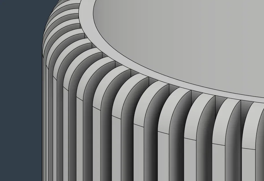 Ống đựng bút và cọ trang điểm hình trụ vân sọc hiện đại - Image 2