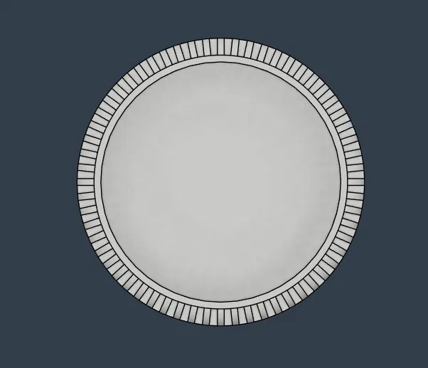 Ống đựng bút và cọ trang điểm hình trụ vân sọc hiện đại - Image 3